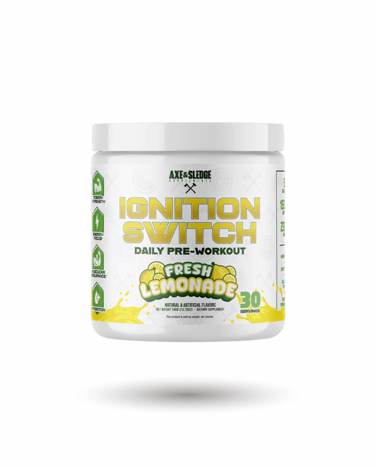 Axe & Sledge Ignition Switch Pre-Workout
