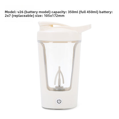 Electric Protein Shaker Cup with Mixing Function