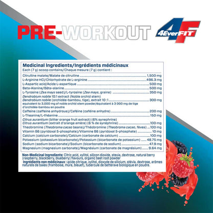 4EverFit PRE-WORKOUT, 30 Servings