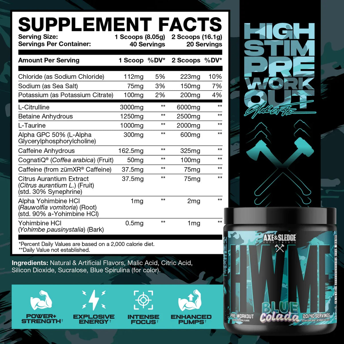 Axe & Sledge HWMF Pre-Workout