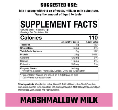 Axe & Sledge Farm Fed Whey Isolate Protein Powder