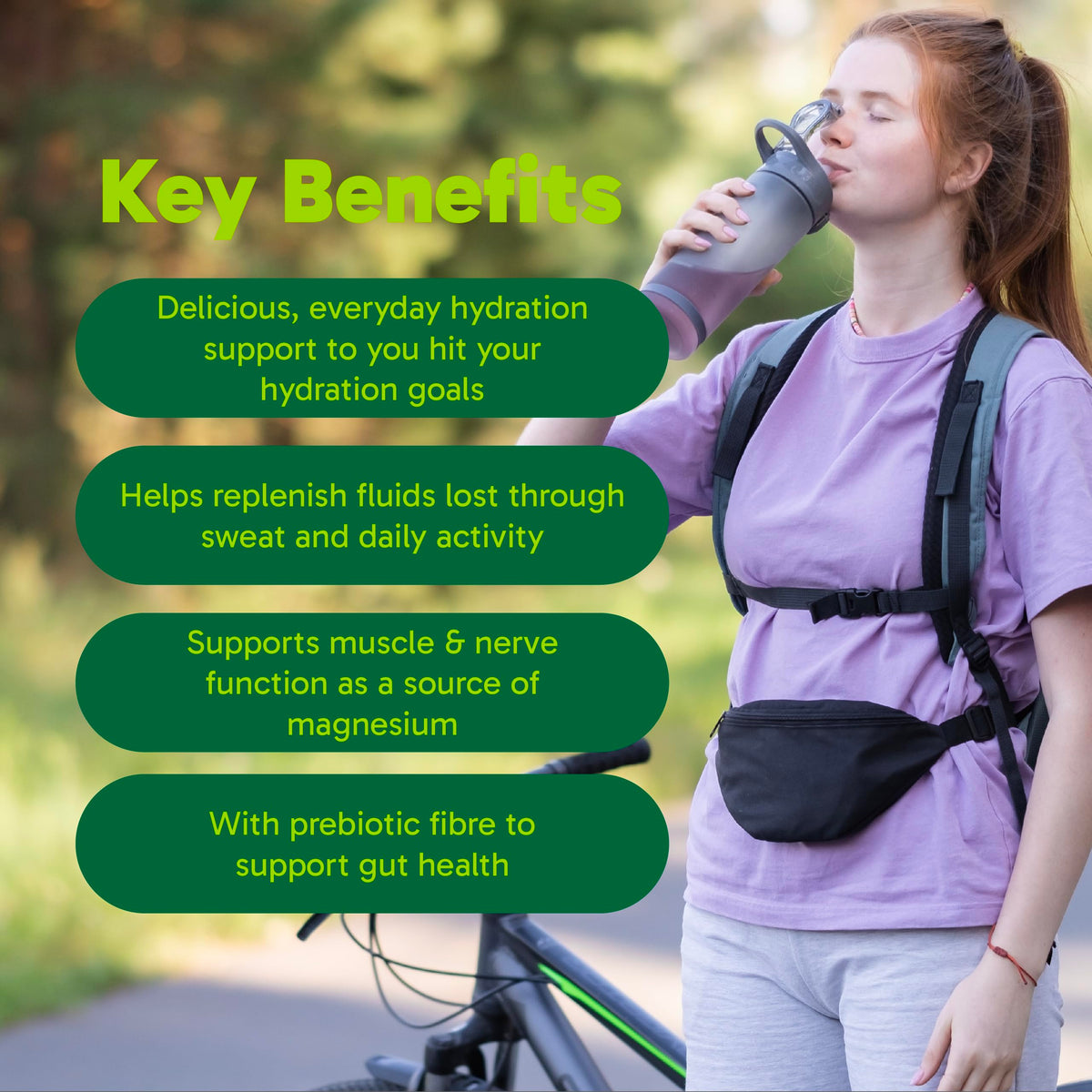 Organika Canadian-Made Electrolytes Powder with Vitamin C & Prebiotic Fibre - Sugar-Free Hydration Drink Mix Variety Pack - Lemonade, Raspberry & Pineapple Passionfruit - 21 Single-Serve Sachets x 3.5g 🍁 All In One Marketplace Canada