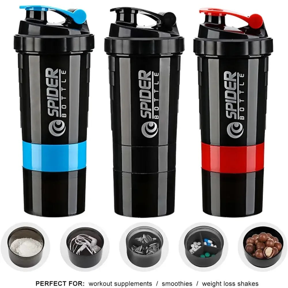 550ml Mixing Shaker Bottle for Protein and Sports Drinks