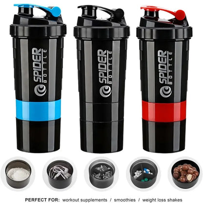 550ml Mixing Shaker Bottle for Protein and Sports Drinks