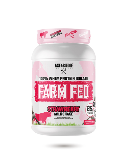 Axe & Sledge Farm Fed Whey Isolate Protein Powder