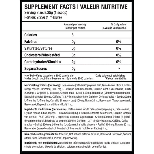 Beyond Yourself PRESET (Pre-Workout), 30 Servings