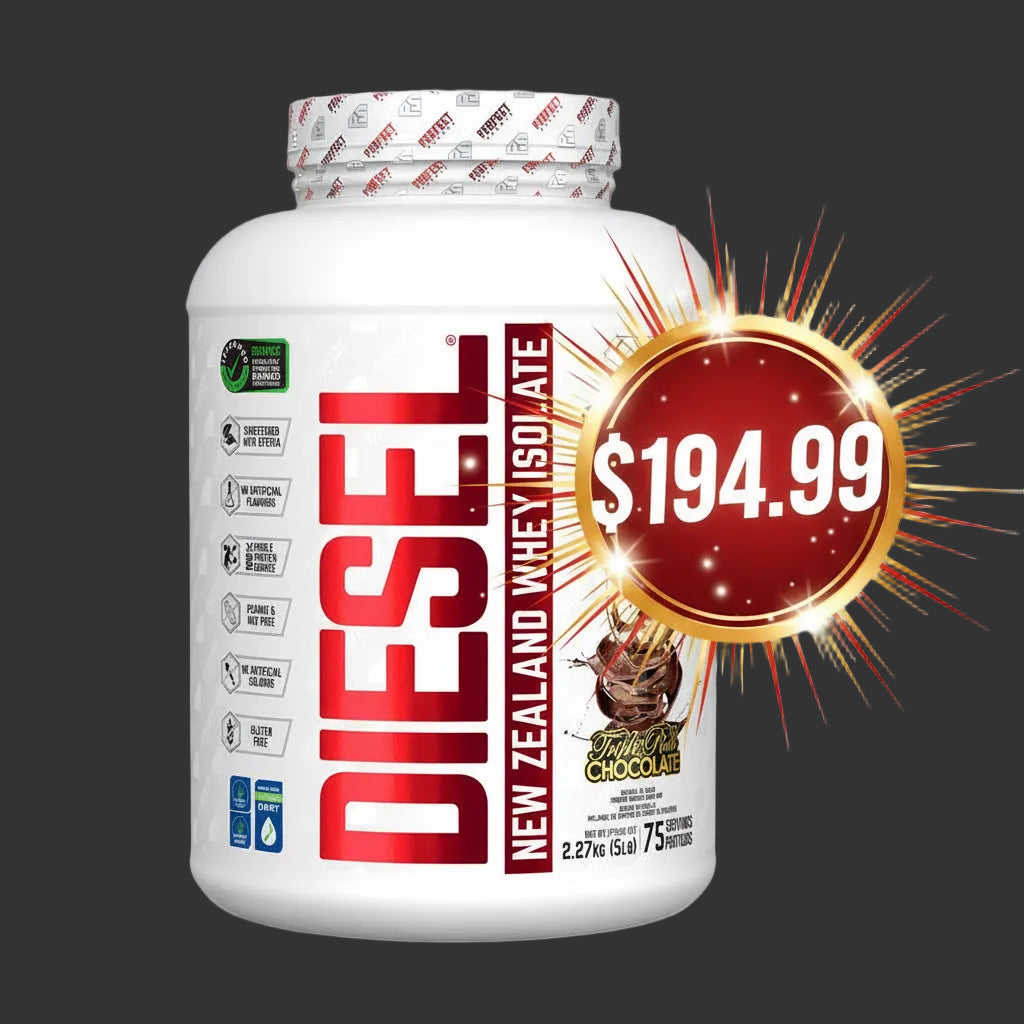 Perfect Sports DIESEL (New Zealand Whey Protein Isolate), 5lb