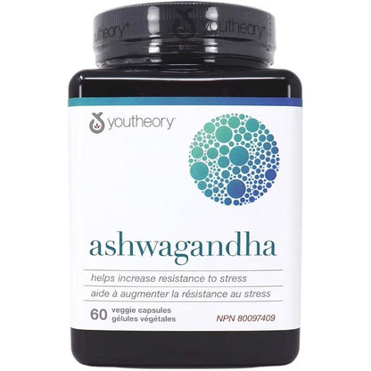 Youtheory ASHWAGANDHA, 60 VCaps