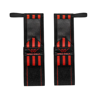 Battle Wrap Wrist Straps (Pair) - Red